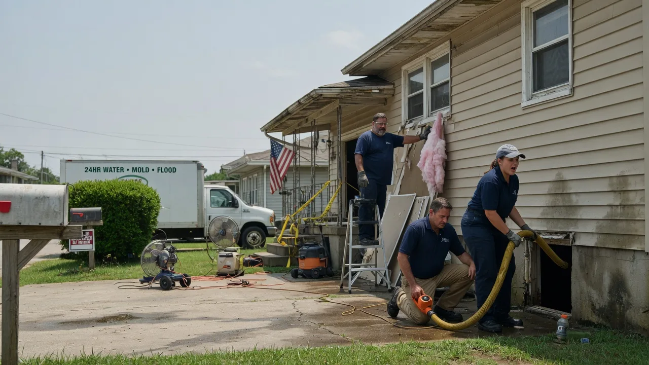 Water Damage Repair in San Diego, TX near me